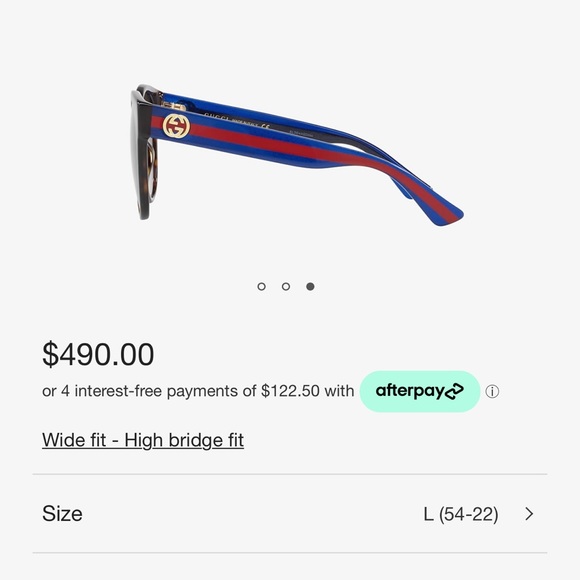 Gucci large sunglasses - Picture 2 of 8